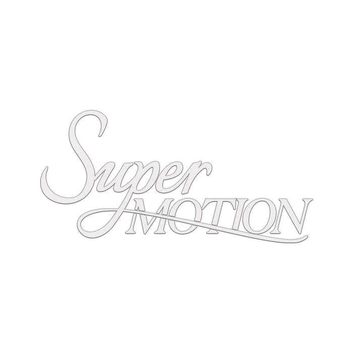 SuperMotion Die Cut - White 8x4"